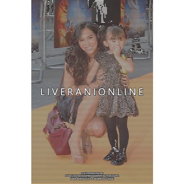 Myleene Klass, Daughter Ava, The Lion King 3D Screening, BFI IMax, Southbank, London. 25.09.11 /AG. ALDO LIVERANI SAS- ITALY ONLY *** Local Caption *** .