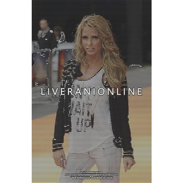 Katie Price attends the UK premiere of The Lion King 3D at The BFI IMAX Waterloo on September 25, 2011 in London, United Kingdom. (Facundo Arrizabalaga) / AG. ALDO LVERANI SAS- ITALY ONLY *** Local Caption *** .