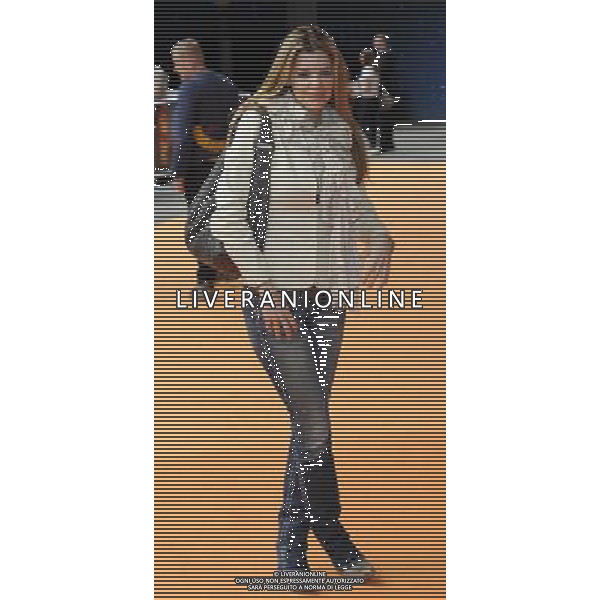 Linda Papadopoulos attends the UK premiere of The Lion King 3D at The BFI IMAX Waterloo on September 25, 2011 in London, United Kingdom. (Facundo Arrizabalaga) / AG. ALDO LVERANI SAS- ITALY ONLY *** Local Caption *** .