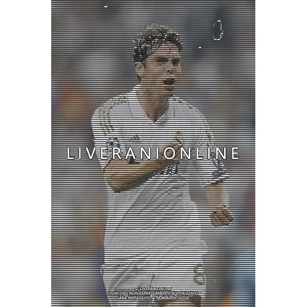 Real Madrid\'s Kaka celebrates during UEFA Champions League match. September 27, 2011. (ALTERPHOTOS/Alvaro Hernandez) /AG ALDO LIVERAN SAS ITALY ONLY