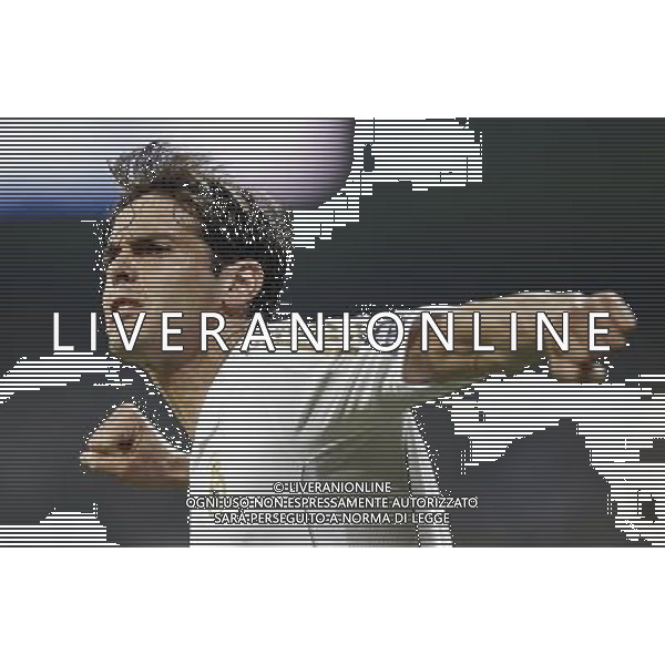 Real Madrid\'s Kaka celebrates during UEFA Champions League match. September 27, 2011. (ALTERPHOTOS/Alvaro Hernandez) /AG ALDO LIVERAN SAS ITALY ONLY