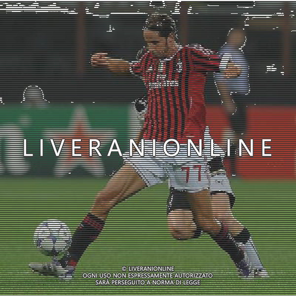 UEFA Champions League 2011/2012 Gruppo H Milano - 28.09.2011 Milan-FK Viktoria Plzen Nella Foto:Luca Antonini /Ph.Vitez-Ag. Aldo Liverani
