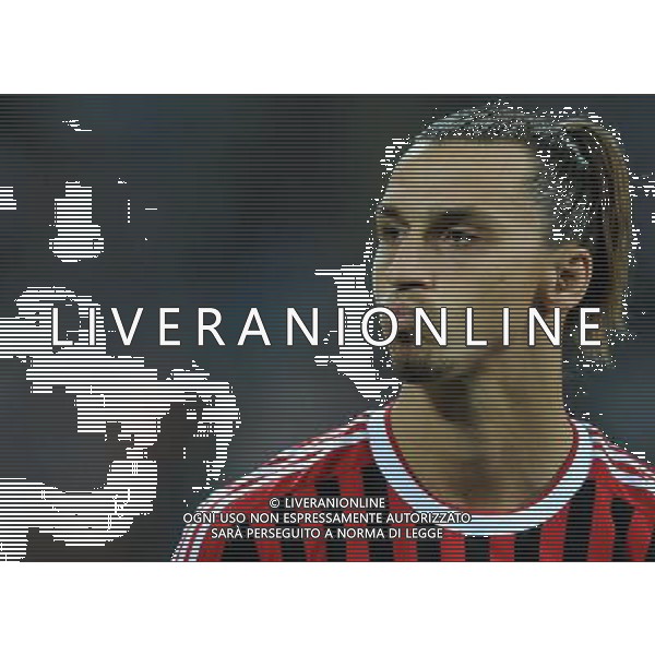 UEFA Champions League 2011/2012 Gruppo H Milano - 28.09.2011 Milan-FK Viktoria Plzen Nella Foto:Zlatan Ibrahimovic /Ph.Vitez-Ag. Aldo Liverani