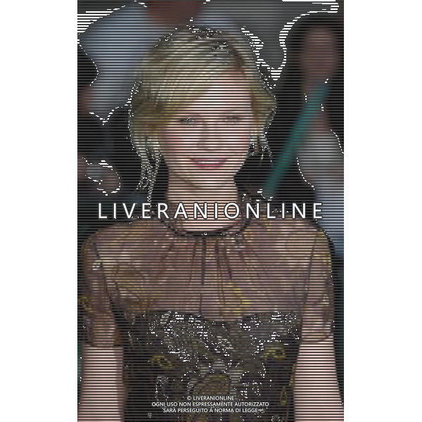 Kirsten Dunst arriving at the UK premiere for \'Melancholia\' at the Curzon Mayfair cinema, London 28th September 2011 picture by Marc Larkin/Photoshot. /AG. ALDO LIVERANI SAS- ITALY ONLY *** Local Caption *** .