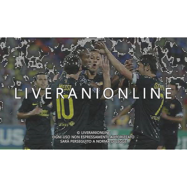 MINSK 28.09.2011 MECZ 2. KOLEJKA LIGA MISTRZOW GRUPA H SEZON 2011/2012: BATE BORYSOW - FC BARCELONA --- UEFA CHAMPIONS LEAGUE GROUP H MATCH: BATE BORISOV - FC BARCELONA FOT. PIOTR KUCZA / NEWSPIX.PL --- Newspix.pl BATE BORISOV - BARCELONA champions league ©AG ALDO LIVERANI SAS - ITALY ONLY - *** Local Caption *** .