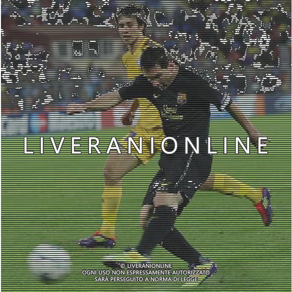MINSK 28.09.2011 MECZ 2. KOLEJKA LIGA MISTRZOW GRUPA H SEZON 2011/2012: BATE BORYSOW - FC BARCELONA --- UEFA CHAMPIONS LEAGUE GROUP H MATCH: BATE BORISOV - FC BARCELONA LEO MESSI FOT. PIOTR KUCZA / NEWSPIX.PL --- Newspix.pl BATE BORISOV - BARCELONA champions league ©AG ALDO LIVERANI SAS - ITALY ONLY - *** Local Caption *** .