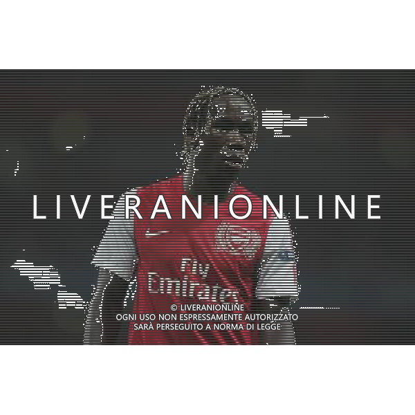 Arsenal\'s Bacary Sagna Football - UEFA Champions League - Group F - Arsenal v Olympiacos FC - Wed 28 Sep 2011 - Emirates Stadium - London - UK Foto: Michal Zemanek / Newspix.pl LIGA MISTRZOW SEZON 2011/2012 PILKA NOZNA ARSENAL LONDYN vs OLYMPIAKOS PIREUS --- Newspix.pl ARSENAL OLYMPIACOS - CHAMPIONS LEAGUE - ©AG ALDO LIVERANI SAS ITALY ONLY -. *** Local Caption *** .