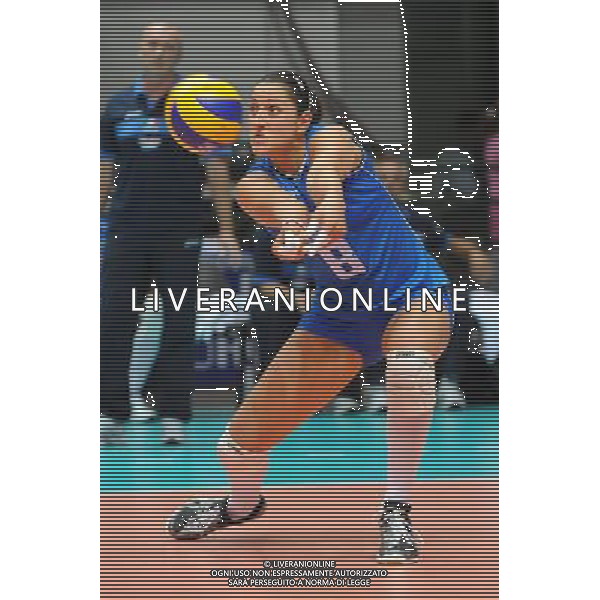 Monza 28-09-2011 Campionati Europei femminili di Pallavolo - Quarti di finale Italia - Olanda nella foto: Carolina Costagrande (Italia) foto Roberto Garavaglia - ag. Aldo Liverani sas