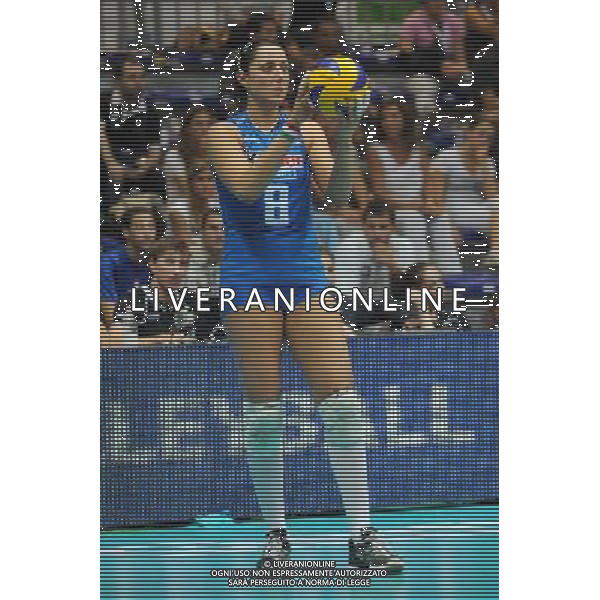 Monza 28-09-2011 Campionati Europei femminili di Pallavolo - Quarti di finale Italia - Olanda nella foto: Carolina Costagrande (Italia) foto Roberto Garavaglia - ag. Aldo Liverani sas