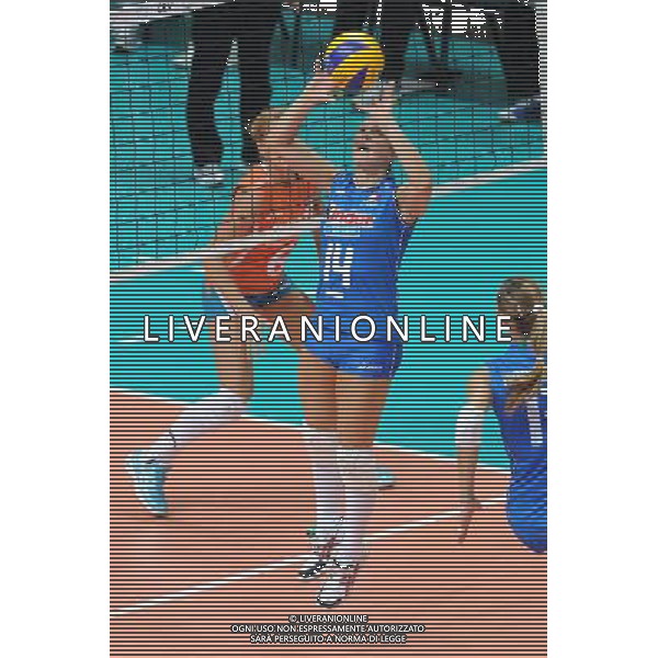 Monza 28-09-2011 Campionati Europei femminili di Pallavolo - Quarti di finale Italia - Olanda nella foto: Eleonora Lo Bianco (Italia) foto Roberto Garavaglia - ag. Aldo Liverani sas