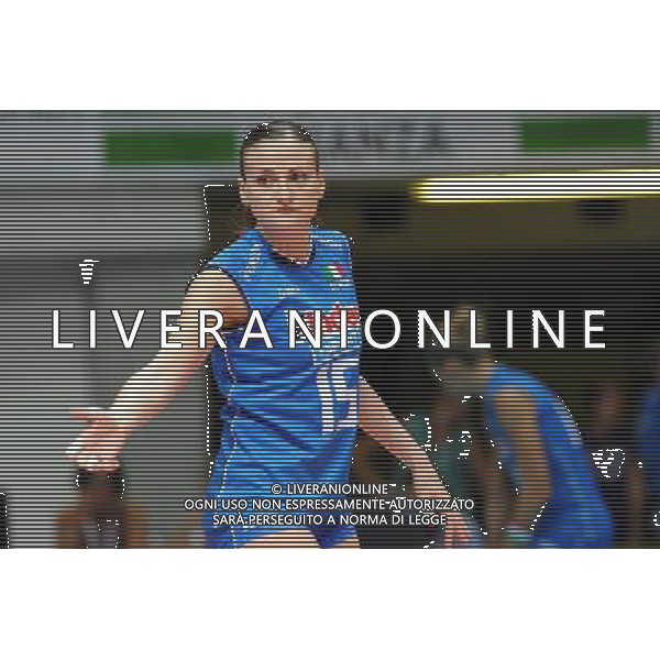 Monza 28-09-2011 Campionati Europei femminili di Pallavolo - Quarti di finale Italia - Olanda nella foto: Antonella Del Core (Italia) foto Roberto Garavaglia - ag. Aldo Liverani sas