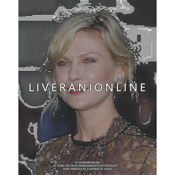  Picture Shows: Kirsten Dunst attending the UK premiere of Melancholia at the Curzon Mayfair, London on Wednessday September 28, 2011. . /AG. ALDO LIVERANI SAS- ITALY ONLY *** Local Caption *** .
