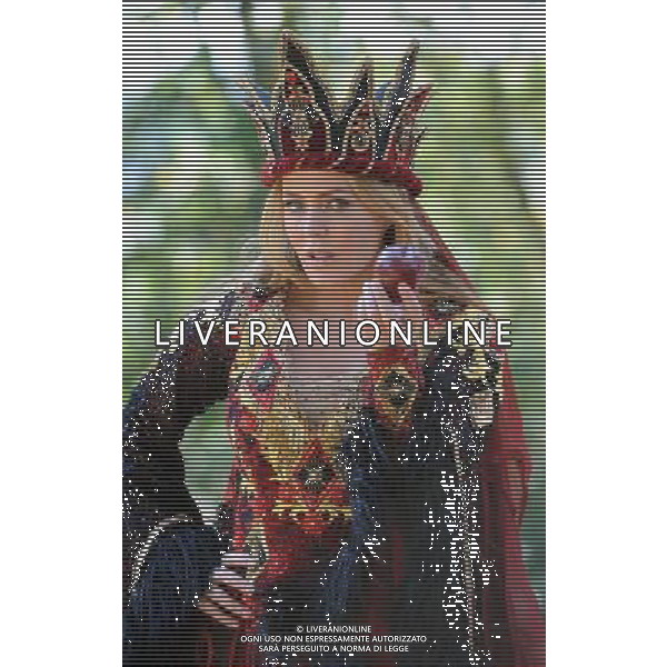 Patsy Kensit as the Wicked Witch in the pantomime of \'Snow White And The Seven Dwarfs\' at the Churchchill Theatre, Bromley 29th September 2011 / Patsy Kensit nella pantomima di \'Biancaneve ei sette nani\' al Teatro Churchchill, Bromley - AG.ALDO LIVERANI SAS- ITALY ONLY *** Local Caption *** .