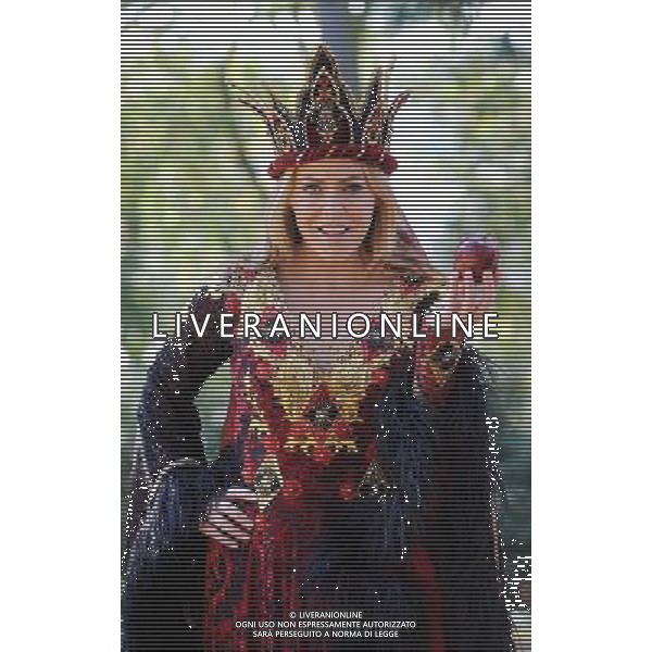 Patsy Kensit as the Wicked Witch in the pantomime of \'Snow White And The Seven Dwarfs\' at the Churchchill Theatre, Bromley 29th September 2011 / Patsy Kensit nella pantomima di \'Biancaneve ei sette nani\' al Teatro Churchchill, Bromley - AG.ALDO LIVERANI SAS- ITALY ONLY *** Local Caption *** .