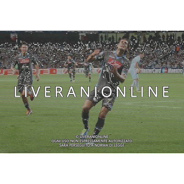 14 SETTEMBRE 2011 MANCHESTER CITY,NAPOLI NELLA FOTO: ESULTANZA CAVANI DOPO IL GOL FOTO MOSCA- AG.LIVERANI