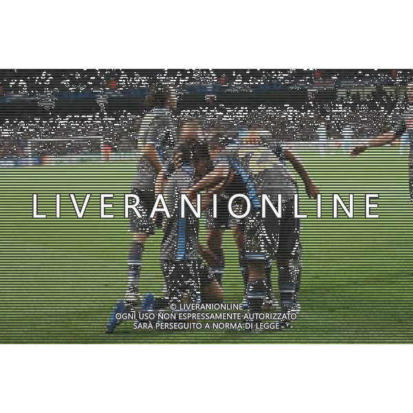 14 SETTEMBRE 2011 MANCHESTER CITY,NAPOLI NELLA FOTO: ESULTANZA CAVANI DOPO IL GOL FOTO MOSCA- AG.LIVERANI