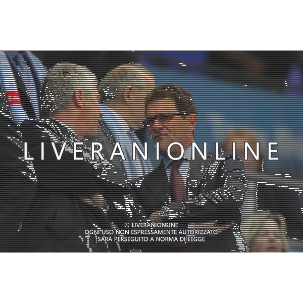 14 SETTEMBRE 2011 MANCHESTER CITY,NAPOLI NELLA FOTO: FABIO CAPELLO FOTO MOSCA- AG.LIVERANI