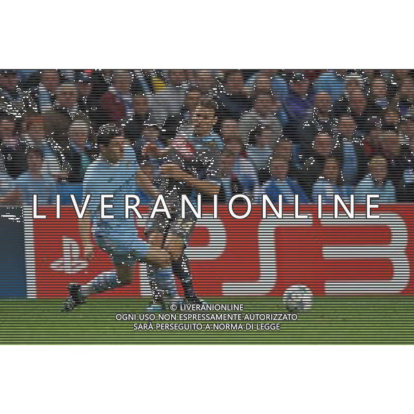 14 SETTEMBRE 2011 MANCHESTER CITY,NAPOLI NELLA FOTO: HUGO CAMPAGNARO, KOLAROV FOTO MOSCA- AG.LIVERANI