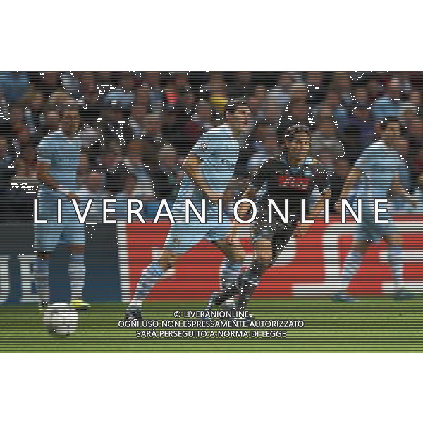 14 SETTEMBRE 2011 MANCHESTER CITY,NAPOLI NELLA FOTO: CAVANI EDINSON FOTO MOSCA- AG.LIVERANI