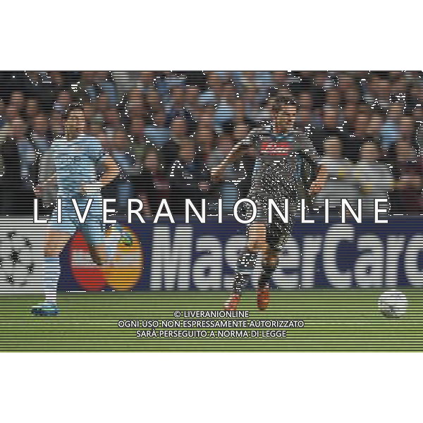 14 SETTEMBRE 2011 MANCHESTER CITY,NAPOLI NELLA FOTO: MAGGIO christian FOTO MOSCA- AG.LIVERANI