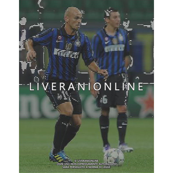UEFA Champions League 2011/2012 Gruppo B Milano - 14.09.2011 Inter-Trabzonspor Nella Foto:Esteban Cambiasso /Ph.Vitez-Ag. Aldo Liverani