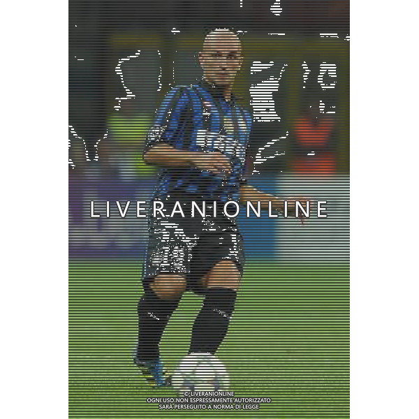 UEFA Champions League 2011/2012 Gruppo B Milano - 14.09.2011 Inter-Trabzonspor Nella Foto:Esteban Cambiasso /Ph.Vitez-Ag. Aldo Liverani