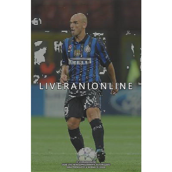 UEFA Champions League 2011/2012 Gruppo B Milano - 14.09.2011 Inter-Trabzonspor Nella Foto:Esteban Cambiasso /Ph.Vitez-Ag. Aldo Liverani