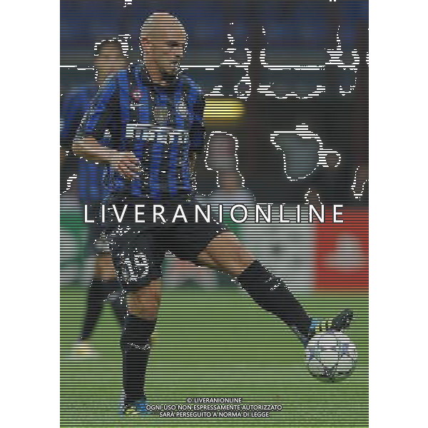 UEFA Champions League 2011/2012 Gruppo B Milano - 14.09.2011 Inter-Trabzonspor Nella Foto:Esteban Cambiasso /Ph.Vitez-Ag. Aldo Liverani