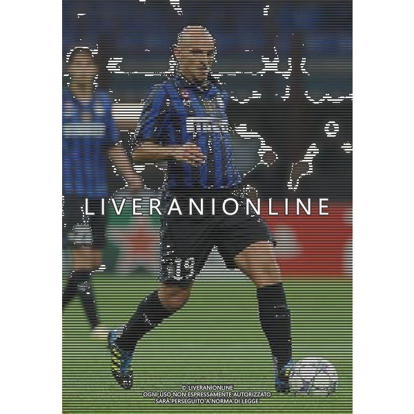 UEFA Champions League 2011/2012 Gruppo B Milano - 14.09.2011 Inter-Trabzonspor Nella Foto:Esteban Cambiasso /Ph.Vitez-Ag. Aldo Liverani