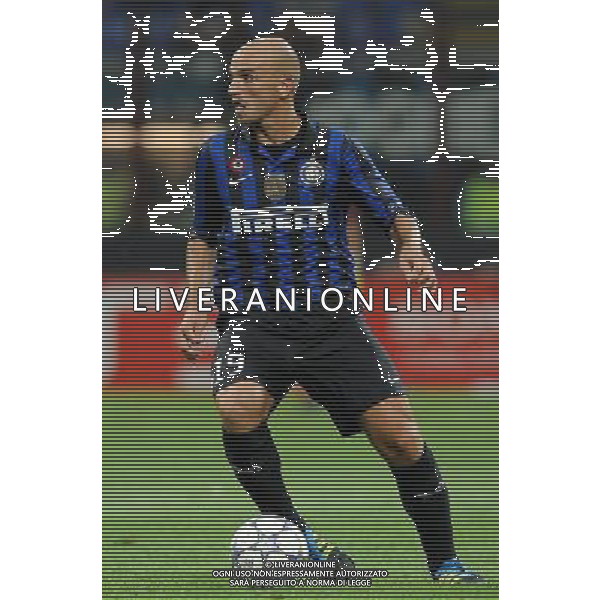 UEFA Champions League 2011/2012 Gruppo B Milano - 14.09.2011 Inter-Trabzonspor Nella Foto:Esteban Cambiasso /Ph.Vitez-Ag. Aldo Liverani