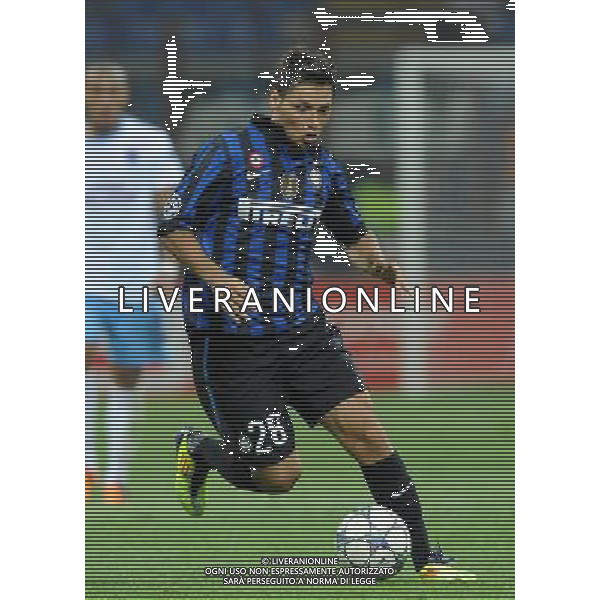 UEFA Champions League 2011/2012 Gruppo B Milano - 14.09.2011 Inter-Trabzonspor Nella Foto:Mauro Zarate /Ph.Vitez-Ag. Aldo Liverani