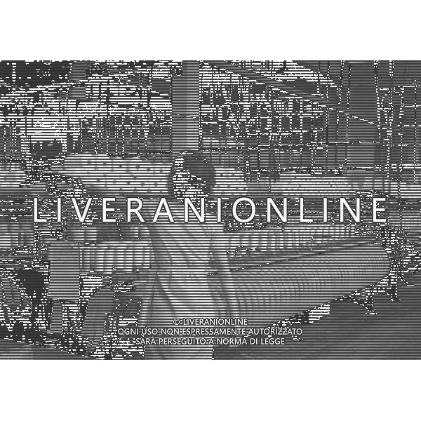 (110930) -- BEIJING, Sept. 30, 2011 () -- File photo taken on July 1950 shows a workshop of Shenxin textile factory in Shanghai, east China. The factory was founded in 1915. Can you imagine what the industry of China, now enjoys the title of \'World Factory\', was like a century ago? In 1905, when the imperial Qing government sent five senior officials to Japan and some Western countries to visit, seeking for solutions to save the decaying empire, \'Yanchang Oil Plant\', the first-ever oil enterprise in the Chinese mainland, was established in Yan\'an of northwest China\'s Shaanxi Province. In 1907, Yanchang drilled the first onshore oil well \'Yanyi Well\', starting the oil production in the Chinese mainland. However, in 1907, the oil output could only reach 1 to 1.5 tonnes per day. More than 100 years passed, Yanchang, now called Shaanxi Yanchang Petroleum (Group) Co., LTD, has made great development. In 2007, the crude oil output, oil refining and processing, and sales of oil products of Yanchang respectively exceeded 10 million tonnes, engendering it into an emerging large oilfield with the output of 10 million tonnes. Yanchang is an epitome of Chinese industry\'s centennial development since the 1911 Revolution. The 1911 Revolution, led by Dr. Sun Yat-sen, overthrew the Qing Dynasty (1644-1911) and also put an end to thousands of years of feudalist governance in China. After the revolution, Chinese industry developed as many Chinese factories, in the fields such as textile, flour, match, and steel and iron, were established at that time. However, most Chinese factories were in small scale and did not thrive for a long time. After the founding of the People\'s Republic of China in 1949, step by step, Chinese industry has formed an independent and integral modern industry system with considerable scale and relatively high technical level. Especially in the 30 years after the Chinese government implemented the reform and opening-up drive, Chin ©AG ALDO LIVERANI SAS ITALY ONLY *** Local Caption *** .