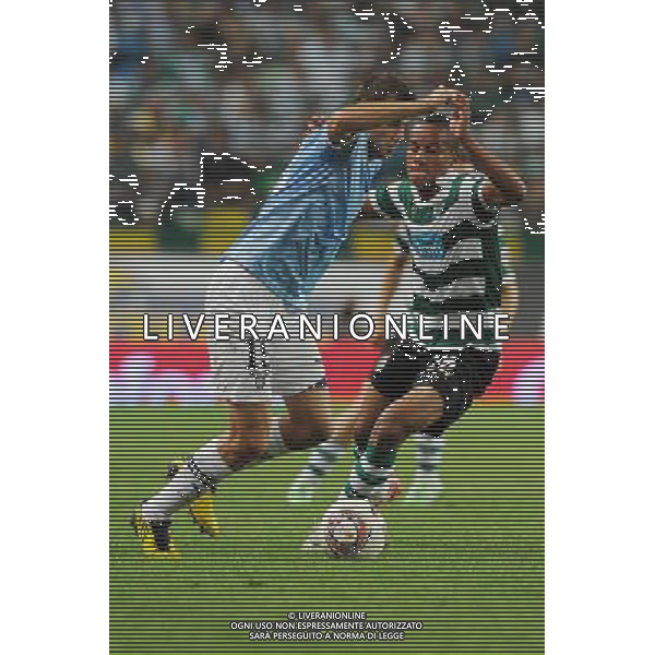 20110929: LISBON, PORTUGAL -Sporting Lisbon vs Lazio: Europe League 2011/2012. In photo: Andre Carrilo PHOTO: Alexandre Pona/CITYFILES LIGA EUROPY SEZON 2011/2012 PILKA NOZNA SPORTING LIZBONA vs LAZIO RZYM FOT. cityfiles/NEWSPIX.PL /AG ALDO LIVERANI SAS EUROPA LEAGUE SPORTING LISBONA LAZIO ITALY ONLY *** Local Caption *** .