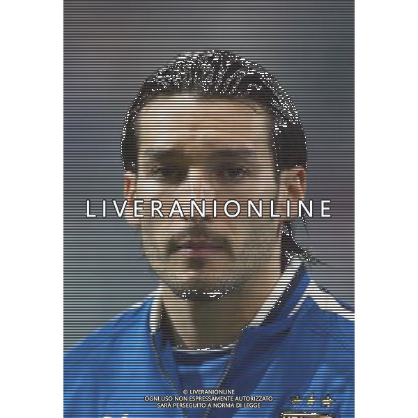 NAZIONALE ITALIANA CALCIO 2004 NELLA FOTO ZAMBROTTA GIANLUCA AGENZIA ALDO LIVERANI