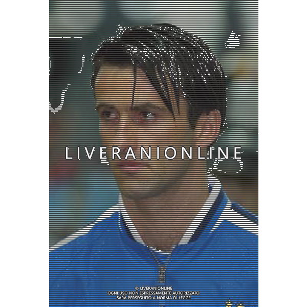 NAZIONALE ITALIANA CALCIO 2004 NELLA FOTO CRISTIAN PANUCCI AGENZIA ALDO LIVERANI