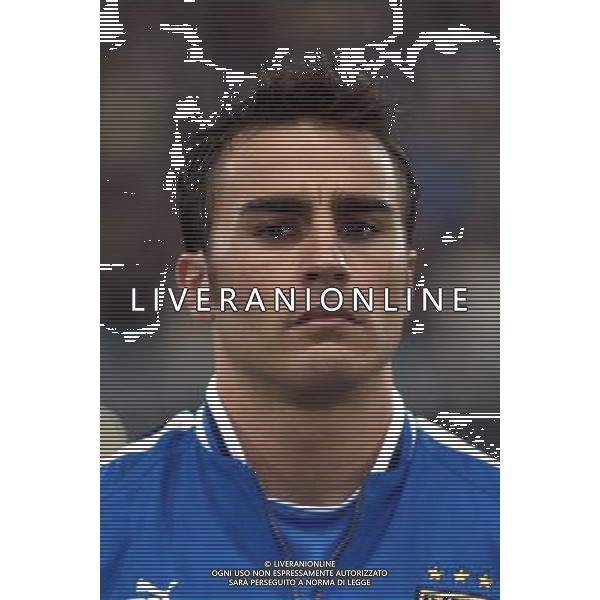 NAZIONALE ITALIANA CALCIO 2004 NELLA FOTO FABIO CANNAVARO AGENZIA ALDO LIVERANI