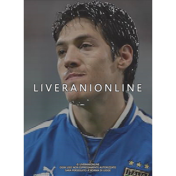 NAZIONALE ITALIANA CALCIO 2004 NELLA FOTO MAURO CAMORANESI AGENZIA ALDO LIVERANI