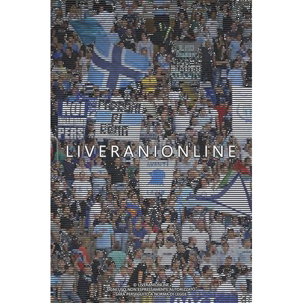 Roma - 15/09/2011 - Stadio Olimpico - Uefa Europa League 2011/2012 - Fase a gironi (Gruppo D) - Lazio vs Vaslui - nella foto: Tifosi della Lazio Â© Fabrizio Corradetti - Ag. Aldo Liverani sas