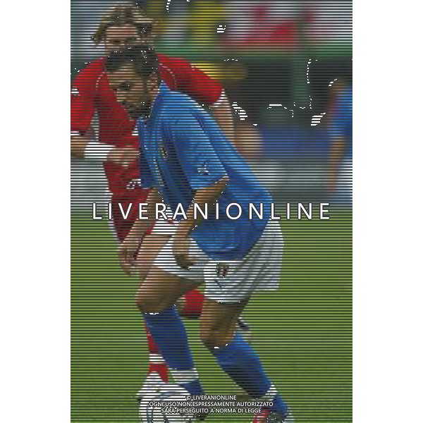 NAZIONALE ITALIANA CALCIO 2004 NELLA FOTO ALESSANDRO DEL PIERO AGENZIA ALDO LIVERANI