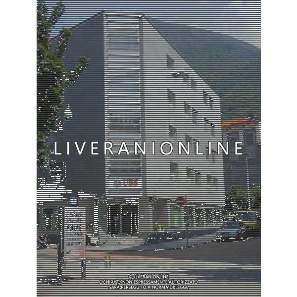 SVIZZERA- BELLINZONA SETTEMBRE 2011 NELLA FOTO BELLINZONA CITTA\' SEDE UBS AG ALDO LIVERANI S A S