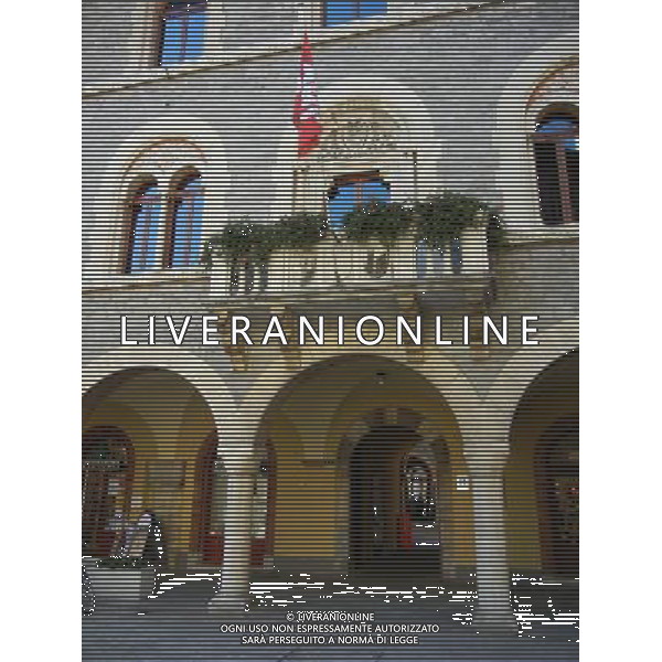 SVIZZERA- BELLINZONA SETTEMBRE 2011 NELLA FOTO BELLINZONA CITTA MUNICIPIO AG ALDO LIVERANI S A S