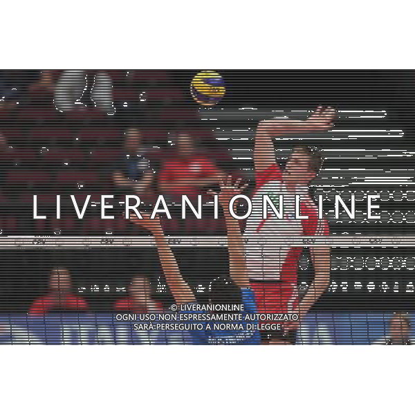 17.09.2011 WIEDEN,AUSTRIA (WIEN,AUSTRIA) - WIENERSTADT HALLE, SIATKOWKA MEZCZYZN (VOLLEYBALL MEN\'S), MISTRZOSTWA EUROPY W SIATKOWCE MEZCZYZN (MEN\'S VOLLEYBALL EUROPEAN CHMPIONSHIPS), POLFINAL (SEMI FINAL) MECZ POLSKA-WLOCHY (POLAND-ITALY) NZ PIOTR NOWAKOWSKI FOTO LUKASZ GROCHALA/ CYFRASPORT / NEWSPIX.PL --- Newspix.pl AG ALDO LIVERANI S A S ONLY ITALY *** Local Caption *** www.newspix.pl mail us: info@newspix.pl call us: 0048 022 23 22 222 --- Polish Picture Agency by Ringier Axel Springer Poland