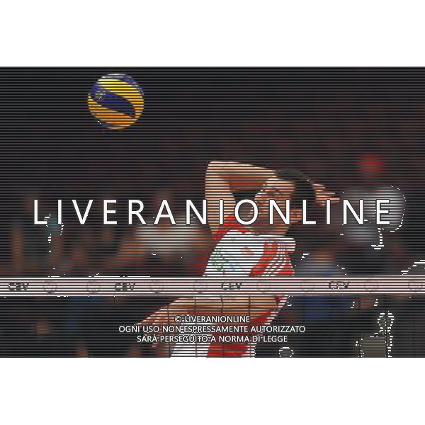 17.09.2011 WIEDEN VIENNA SIATKOWKA MEZCZYZN MISTRZOSTWA EUROPY W SIATKOWCE MEZCZYZN AUSTRIA CZECHY 2011 CEV MEN VOLLEYBALL EUROPEAN CHAMPIONSHIP SPOTKANIE BARAZOWE WLOCHY - POLSKA ITALY VS. POLAND QUARTER FINAL GAME N/Z GRZEGORZ KOSOK FOT LUKASZ LASKOWSKI / PRESSFOCUS NEWSPIXPL AG ALDO LIVERANI S A S ONLY ITALY