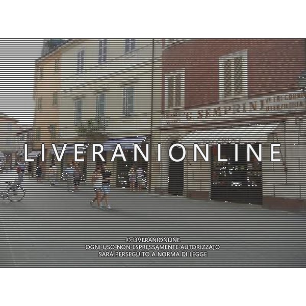 SANTARCANGELO DI ROMAGNA RIMINI SETTEMBRE 2011 NELLA FOTO IL BORGO AG ALDO LIVERANI S A S