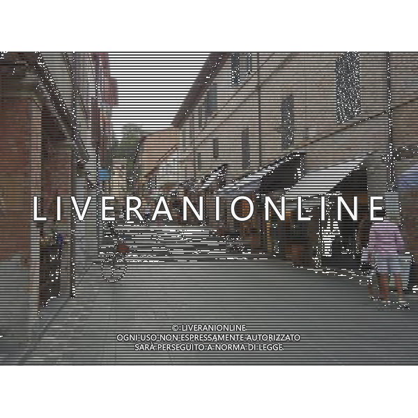 SANTARCANGELO DI ROMAGNA RIMINI SETTEMBRE 2011 NELLA FOTO IL BORGO AG ALDO LIVERANI S A S