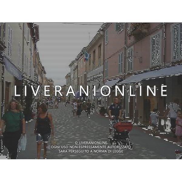 SANTARCANGELO DI ROMAGNA RIMINI SETTEMBRE 2011 NELLA FOTO IL BORGO AG ALDO LIVERANI S A S