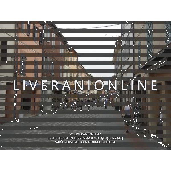 SANTARCANGELO DI ROMAGNA RIMINI SETTEMBRE 2011 NELLA FOTO IL BORGO AG ALDO LIVERANI S A S