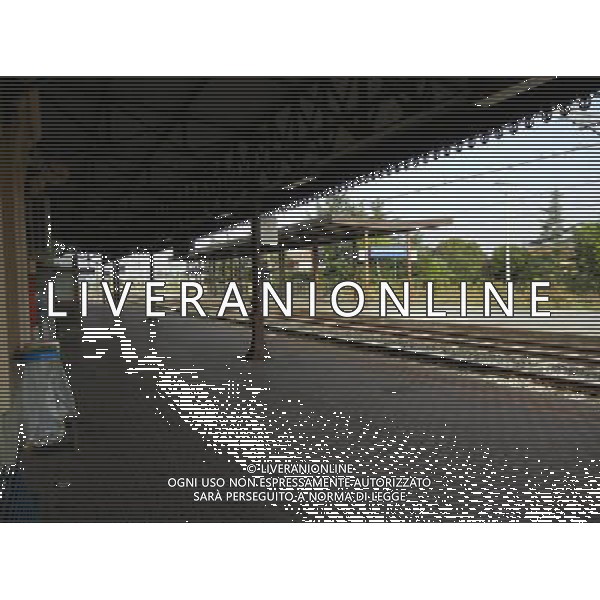 SANTARCANGELO DI ROMAGNA RIMINI SETTEMBRE 2011 NELLA FOTO LA STAZIONE FERROVIARIA AG ALDO LIVERANI S A S