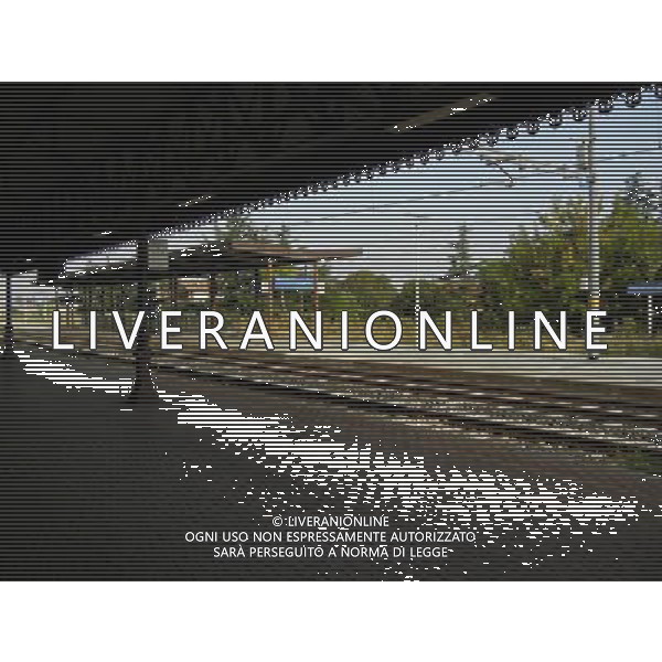 SANTARCANGELO DI ROMAGNA RIMINI SETTEMBRE 2011 NELLA FOTO LA STAZIONE AG ALDO LIVERANI S A S