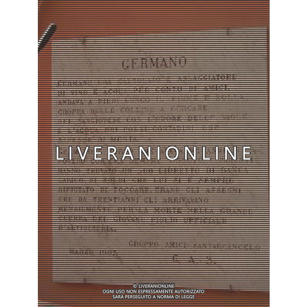 SANTARCANGELO DI ROMAGNA RIMINI SETTEMBRE 2011 NELLA FOTO UN PARTICOLARE A SANTARCANGELO DI ROMAGNA AG ALDO LIVERANI S A S